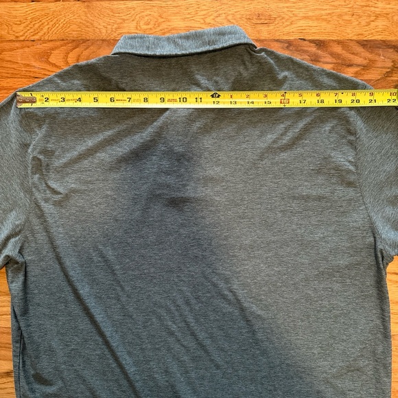 Vuori gray blue  Polo Shirt mens XXL strato tech - Picture 14 of 15